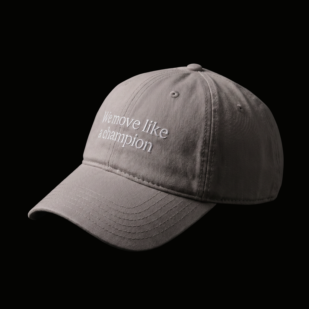 Stone washed cap