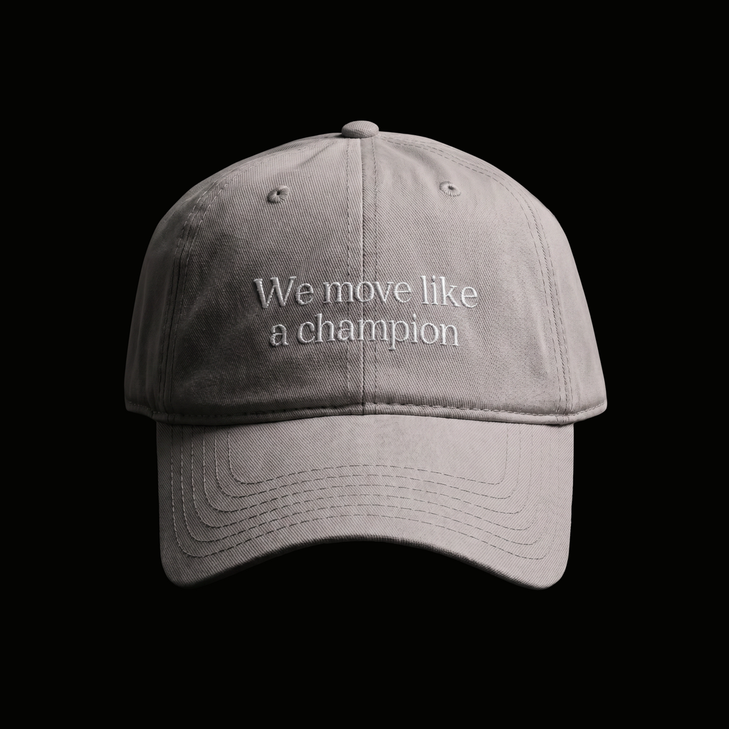 Stone washed cap