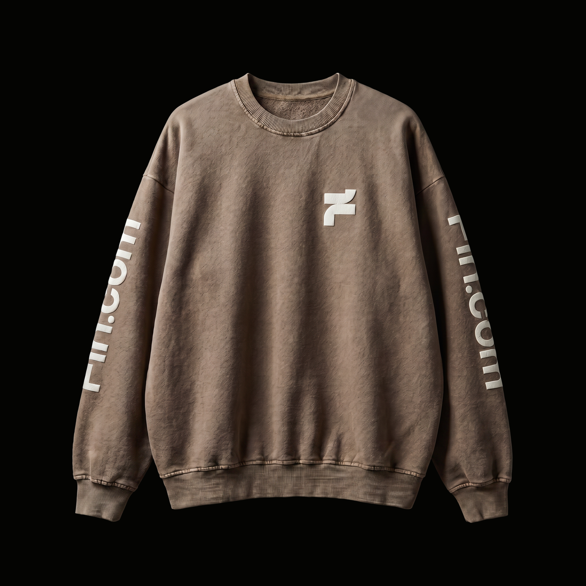 Washed crewneck